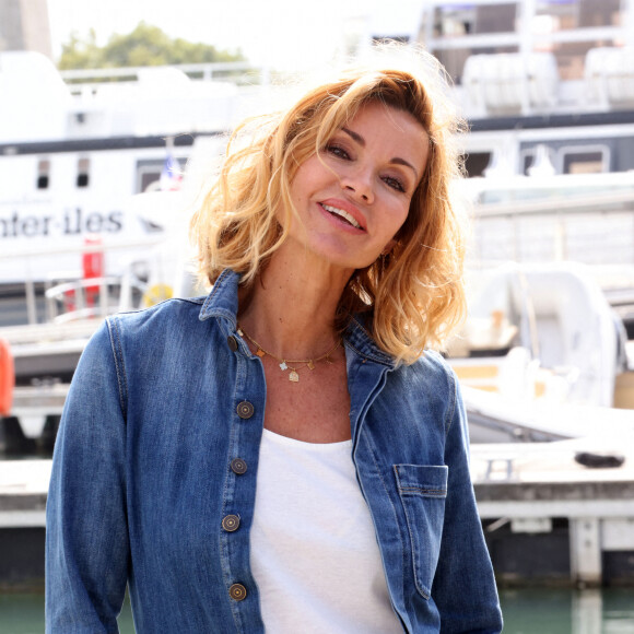 Ingrid Chauvin de "Demain nous appartient" - Festival de la Fiction de La Rochelle. © Jean-Marc Lhomer / Bestimage