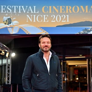 Samuel Le Bihan durant la seconde journée de la 3ème édition du Festival Cinéroman à Nice, le 21 octobre 2021. © Bruno Bebert/Bestimage