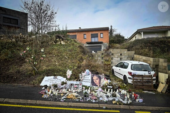 Vue générale de la maison de Delphine Jubillar à Cagnac-les-Mines en France, le 8 janvier 2022.