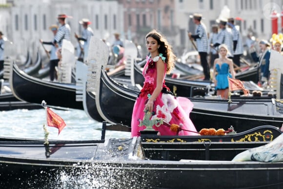 Deva Cassel - Arrivées à l'hôtel Excelsior à Venise, pour l'événement Dolce & Gabbana. Le 29 août 2021