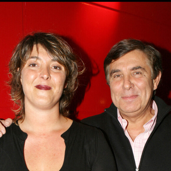 Jean-Pierre Foucault et sa fille Virginie Foucault.