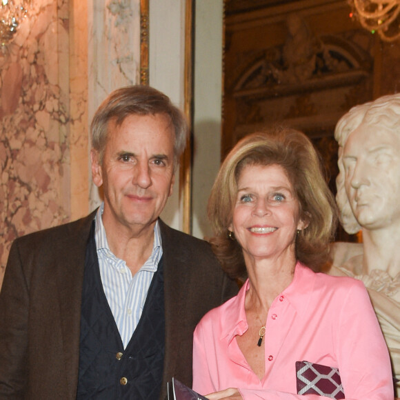 Exclusif - Bernard de La Villardière et sa femme Anne - Soirée institutionnelle Caisse d'Epargne à la Comédie-Française avec la pièce "Les Fourberies de Scapin" le 24 Janvier 2019 à Paris © Coadic Guirec / Pierre Perusseau / Bestimage