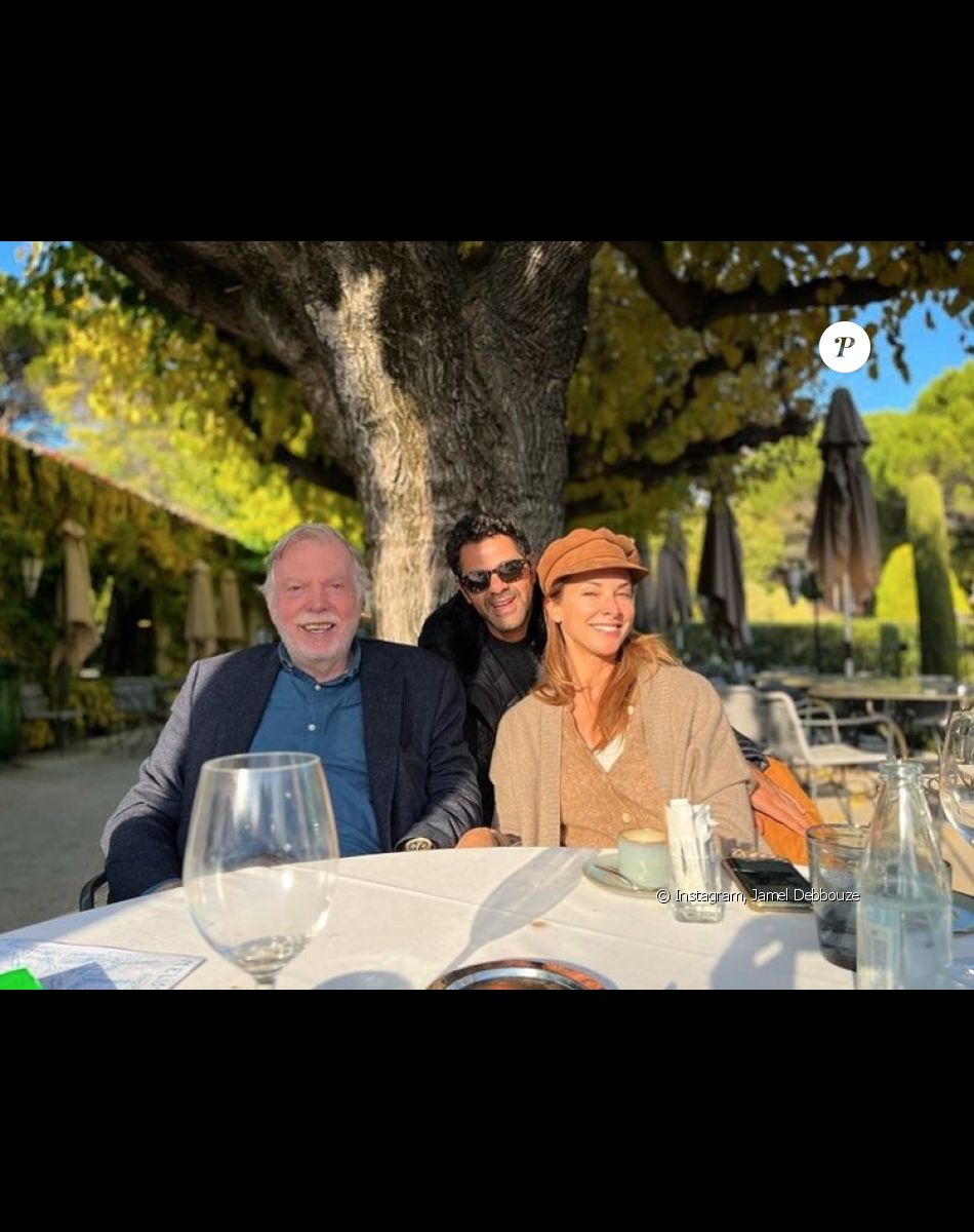 Mélissa Theuriau et Jamel Debbouze sur Instagram. Le 9 janvier 2022.