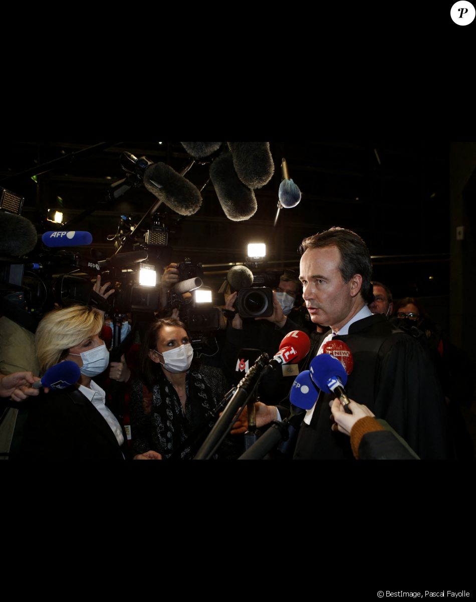 Maître Fabien Rajon, avocat de Jennifer Cleyret-Marrel, mère de Maëlys, lors du procès en assises de Nordhal Lelandais, à Grenoble. Grenoble, (Isère) FRANCE-31/01/2022. @ Pascal Fayolle / Bestimage.