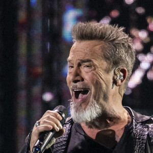Exclusif - Florent Pagny - Concert hommage à Johnny Hallyday "Que je t'aime" à l'AccorHotels Arena Paris Bercy à Paris. Le 14 septembre 2021 © Borde-Jacovides-Moreau / Bestimage 