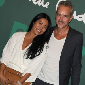 Anggun et son mari Christian Kretschmar - Photocall - Soirée exceptionnelle en l'honneur de Pierre Cardin à l'occasion des 70 ans de sa maison de couture et projection du film documentaire "House of Cardin" suivi d'un cocktail au théâtre du Châtelet à Paris, le 21 septembre 2020. © Coadic Guirec/Bestimage 