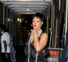 Rihanna est allée diner au restaurant Carbone à New York.
