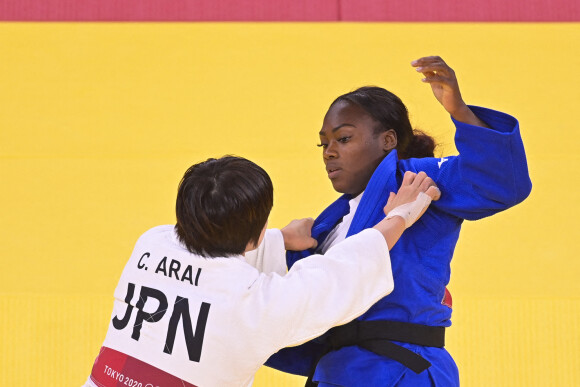 Clarisse Agbegnenou (fra) - Judo : Tournoi par équipe - Finale France vs Japon - Jeux Olympiques - Tokyo le 31 juillet 2021 © JB Autissier / JO Tokyo / Panoramic / Bestimage