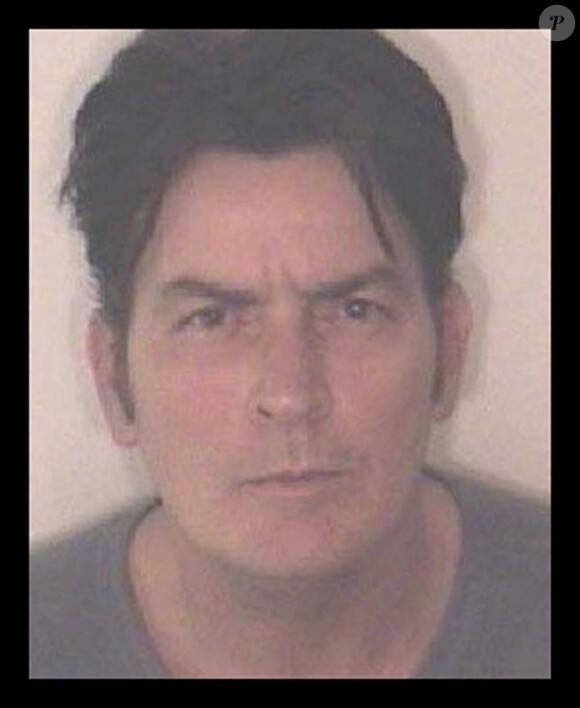 Charlie Sheen a été arrêté par la police à Aspen, le 25 décembre 2009.