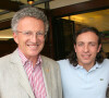 Nelson Monfort et Philippe Candeloro au tournoi de Roland Garros