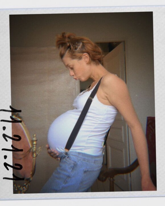 Alice Dufour enceinte sur Instagram. Le 21 novembre 2021.