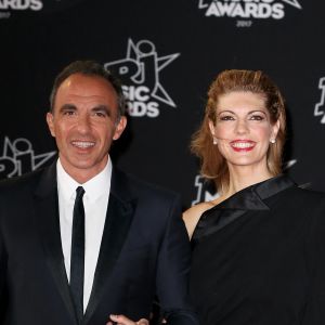 Nikos Aliagas avec sa compagne Tina Grigoriou - 19ème édition des NRJ Music Awards à Cannes le 4 novembre 2017. © Dominique Jacovides/Bestimage