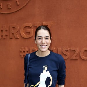 Sofia Essaïdi au village des Internationaux de Tennis de Roland Garros à Paris le 7 juin 2017 © Cyril Moreau-Dominique Jacovides/Bestimage 