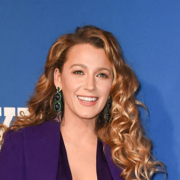 Blake Lively assiste l'avant-première de la comédie musicale "The Music Man" au Winter Garden Theatre à New York le 10 février 2022.