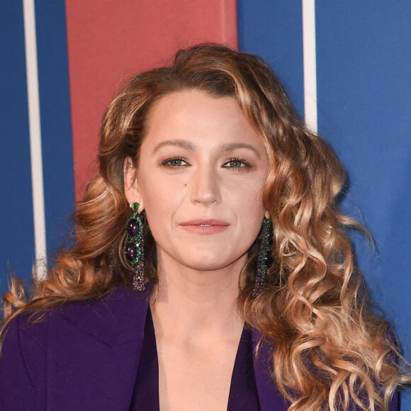 Blake Lively assiste l'avant-première de la comédie musicale "The Music Man" au Winter Garden Theatre à New York le 10 février 2022.