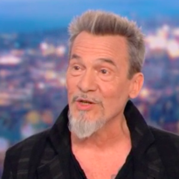 Florent Pagny sur le plateau du 20 heures de TF1 ce jeudi 10 février