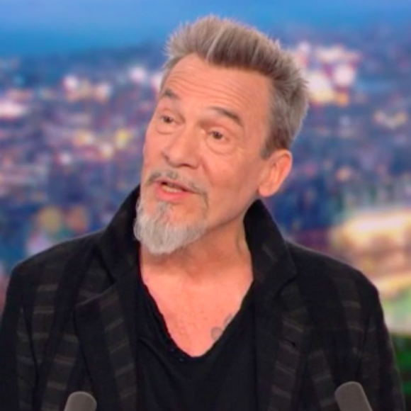 Florent Pagny sur le plateau du 20 heures de TF1 ce jeudi 10 février