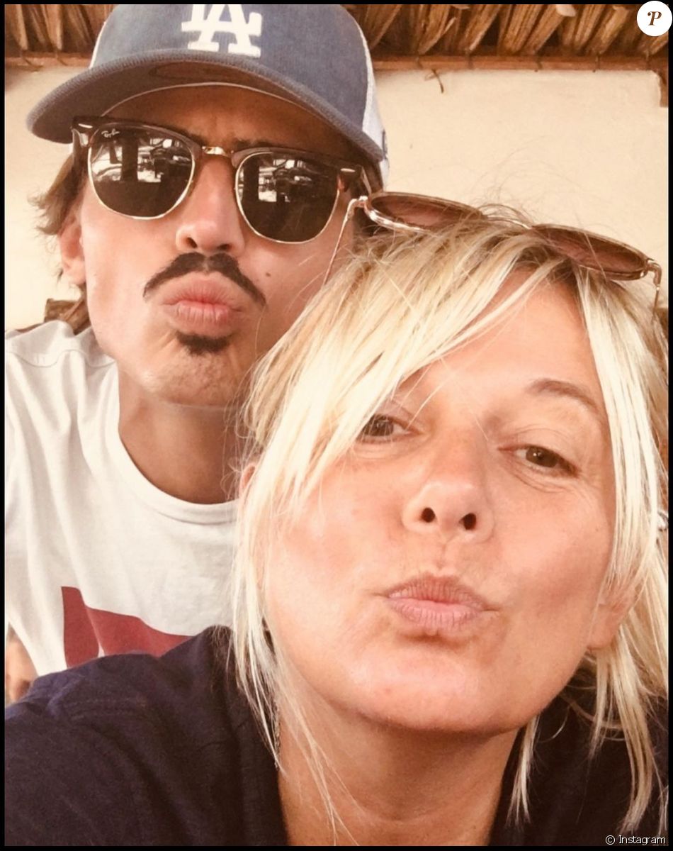 Flavie Flament et son fils Antoine prennent la pose en duo sur Instagram.