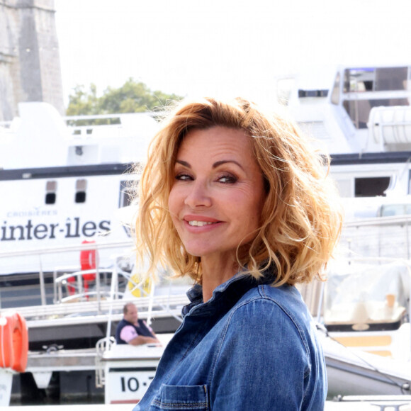 Ingrid Chauvin de "Demain nous appartient" - Festival de la Fiction de La Rochelle. Le 18 septembre 2021 © Jean-Marc Lhomer / Bestimage