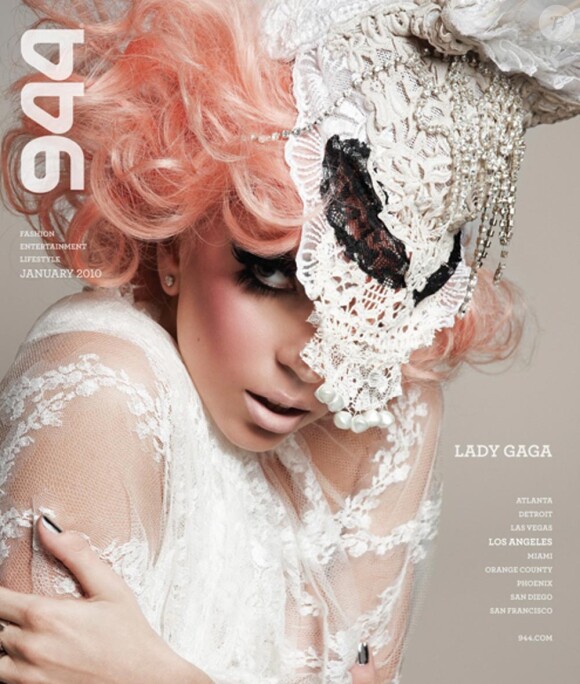 Lady GaGa, en une du magazine 944 dans son édition de janvier 2010.