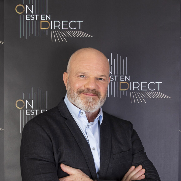 Exclusif - Philippe Etchebest - Chef étoilé et meilleur ouvrier de France - Backstage de l'émission OEED (On Est En Direct) , présentée par Laurent Ruquier et diffusée en direct le 17/04/21 sur France2 - Paris le 17/04/2021 ©Jack Tribeca / Bestimage