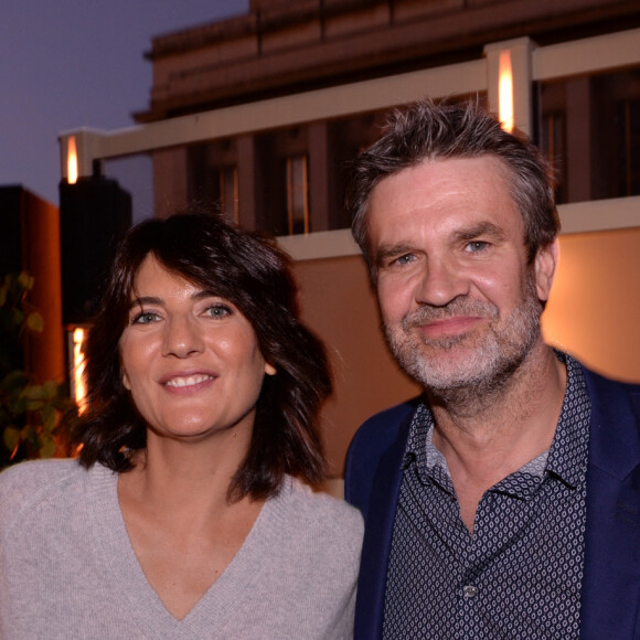 Estelle Denis, Hervé Mathoux - Soirée Orange objectif 2024 au restaurant du café de l'homme à Paris le 23 septembre 2021. © Rachid Bellak/Bestimage