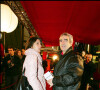 Raymond Domenech et Estelle Denis - Première du film "Ocean's Twelve" à l'UGC Normandie.