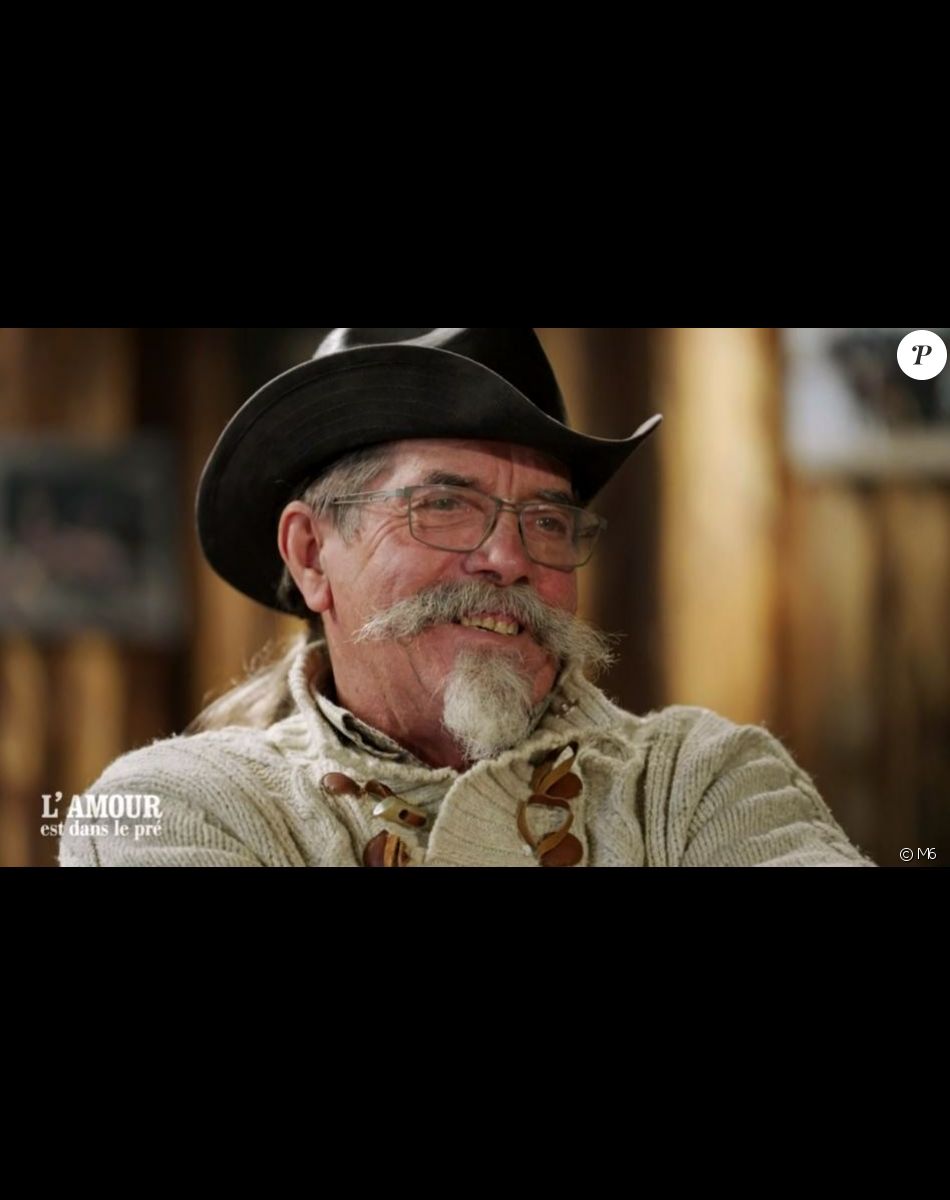 Alain lors du tournage de son portrait pour "L'amour est dans le pré 2022", diffusé le 21 février sur M6