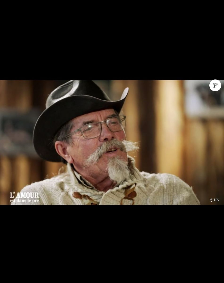 Alain lors du tournage de son portrait pour "L'amour est dans le pré 2022", diffusé le 21 février sur M6