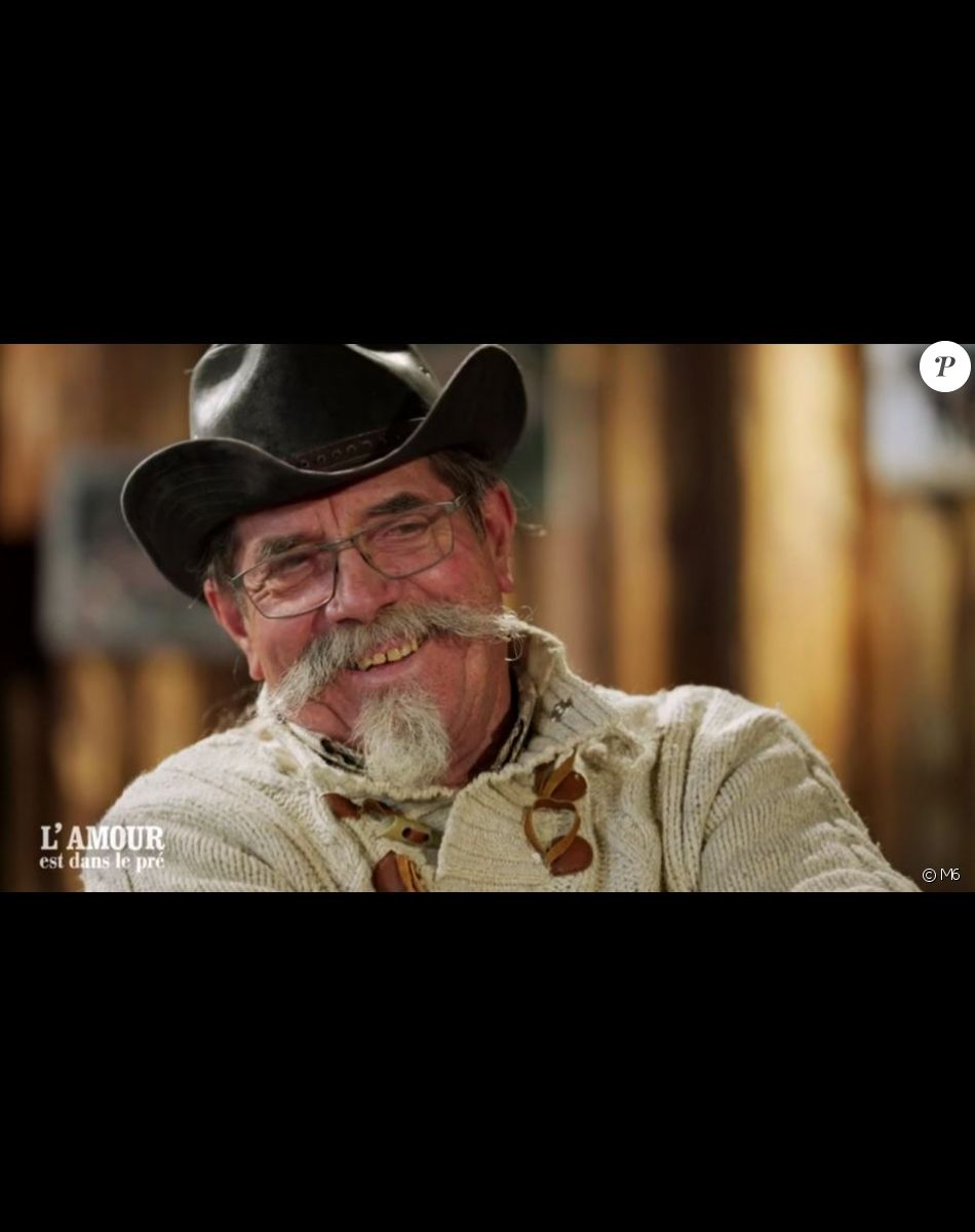 Alain lors du tournage de son portrait pour "L'amour est dans le pré 2022", diffusé le 21 février sur M6