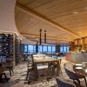 Restaurant de l'Hotel VoulezVous à Tignes.