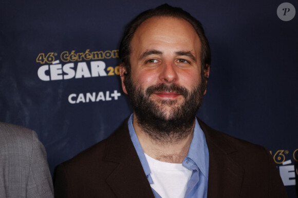 Vincent Macaigne lors du photocall lors de la 46ème cérémonie des César à l'Olympia à Paris, France, le 12 mars 2021.© Thomas Samson / Pool / Bestimage 