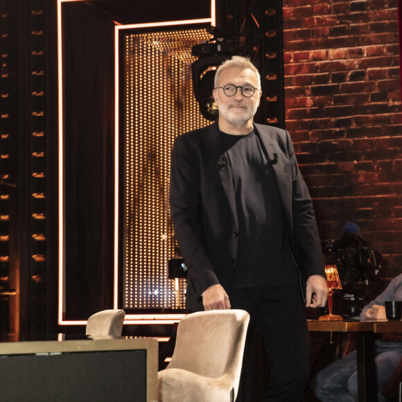 Exclusif - Laurent Ruquier sur le plateau de l'émission "On Est En Direct" (OEED), présentée par L.Salamé et L.Ruquier, diffusée en direct sur France 2, à Paris, France, le 22 janvier 2022. © Jack Tribeca/Bestimage 