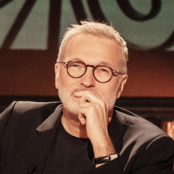 Exclusif - Laurent Ruquier sur le plateau de l'émission "On Est En Direct" (OEED), présentée par L.Salamé et L.Ruquier, diffusée en direct sur France 2, à Paris, France, le 22 janvier 2022. © Jack Tribeca/Bestimage 