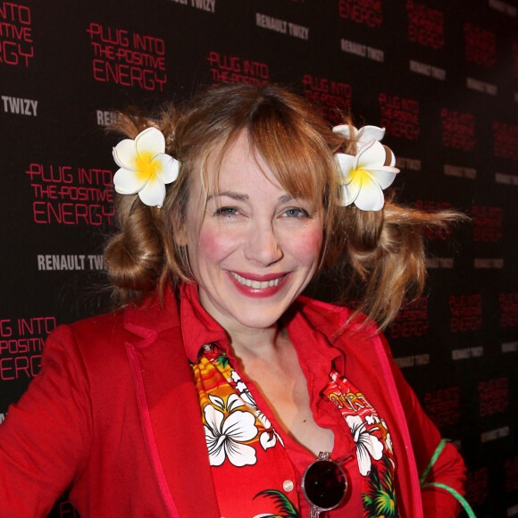 Julie Depardieu à la soirée Renault Twizy et à l'anniversaire de Cathy Guetta à l'atelier Renault sur les Champs-Elysées à Paris le 27 mars 2012.