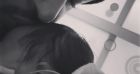 Slimane et sa fille. Story Instagram.