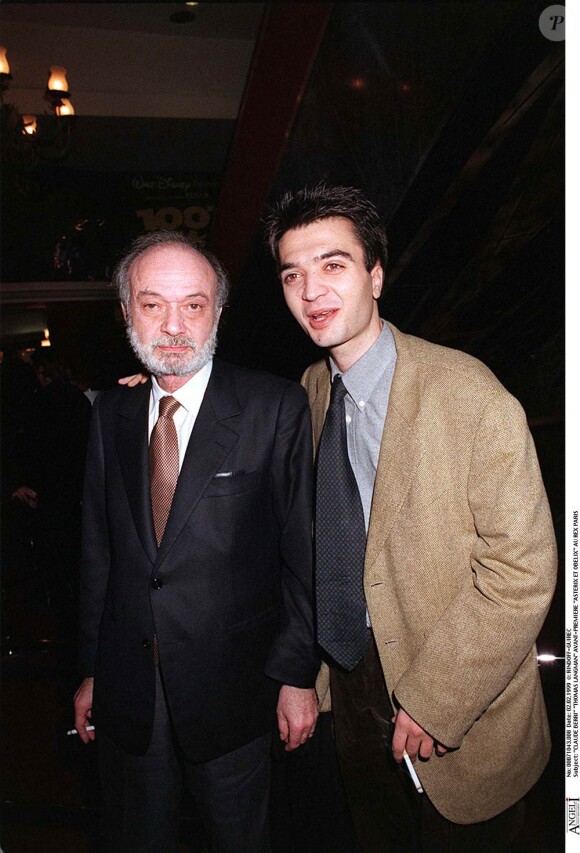 Claude Berri et son fils, le producteur Thomas Langmann...