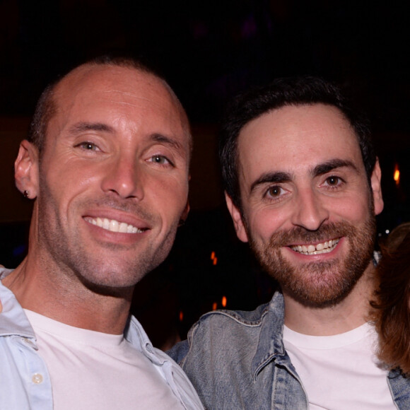 Camille Combal et Sami El Gueddari qui remporte la finale de la dixième saison de Danse avec les Stars (DALS) avec sa partenaire Fauve Hautot - After-party de la finale de l'émission "Danse avec les Stars" (DALS) au VIP ROOM à Paris le 23 Novembre 2019. © Rachid Bellak / Bestimage 