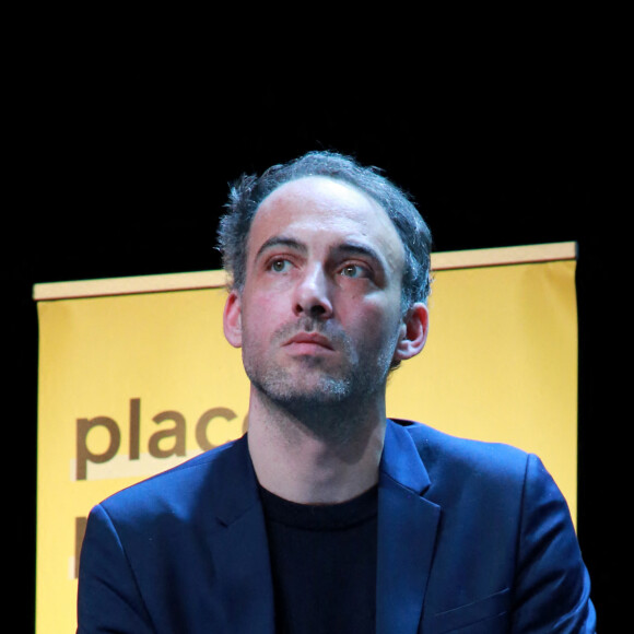 Raphaël Glucksmann - Rassemblement du mouvement politique "Place Publique" à l'Elysée Montmartre à Paris. Le 29 janvier 2019