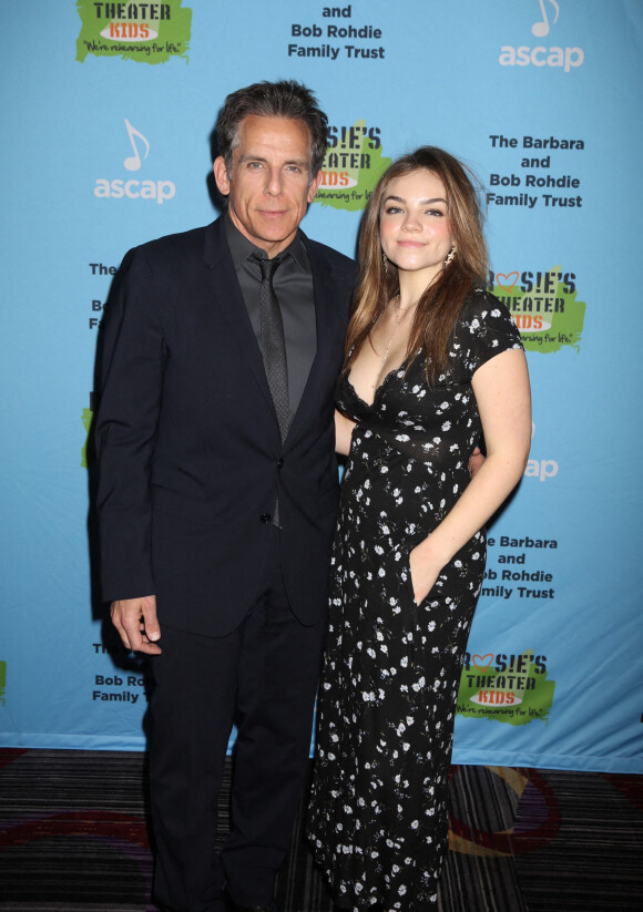 Ben Stiller et sa fille Ella Stiller en 2019.