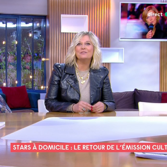 Flavie Flament découvre de vieilles images d'elles dans C à Vous, l'animatrice est sous le choc