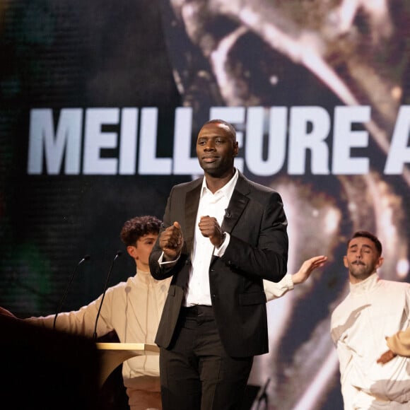 Omar Sy - 47ème édition de la cérémonie des César à l'Olympia à Paris le 25 février 2022. © Borde / Jacovides / Bestimage 