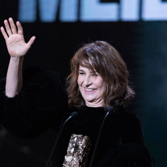 Valérie Lemercier (Cesar de la meilleure actrice dans Aline) - 47ème édition de la cérémonie des César à l'Olympia à Paris le 25 février 2022. © Borde / Jacovides / Bestimage 