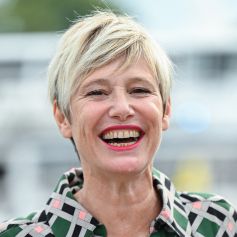 Maitena Biraben - Photocall lors du Festival de la Fiction de La Rochelle. Le 15 septembre 2021