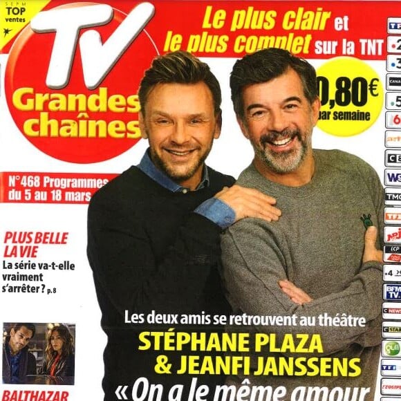 Couverture du magazine "TV Grandes Chaînes"