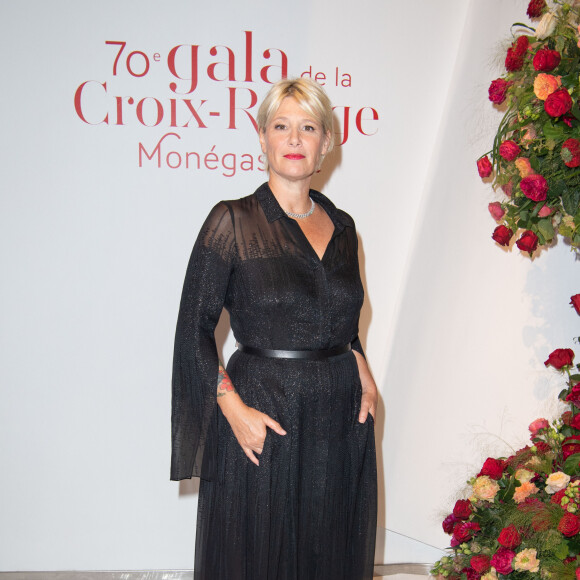 Maïtena Biraben - 70ème édition du gala de la Croix Rouge monegasque à Monaco le 27 juillet 2018. © Pierre Villard/Le Palais Princier/Monte-Carlo-SBM via Bestimage 