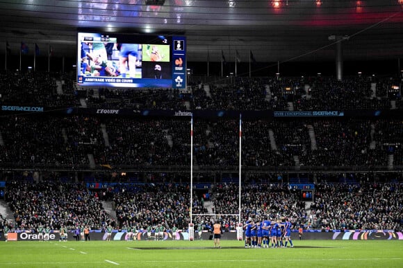Tournoi des 6 Nations "France - Irlande" au stade de France.