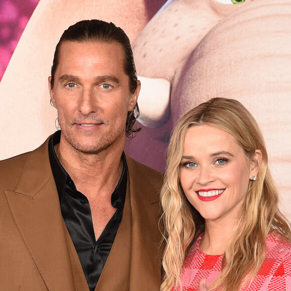 Matthew McConaughey, Reese Witherspoon à la première du film "Sing 2" à Los Angeles, le 12 décembre 2021. 
