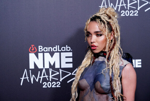 FKA twigs assiste aux NME Awards à la Brixton Academy. Londres, le 2 mars 2022.