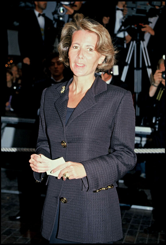 Claire Chazal au Festival de Cannes en 1993